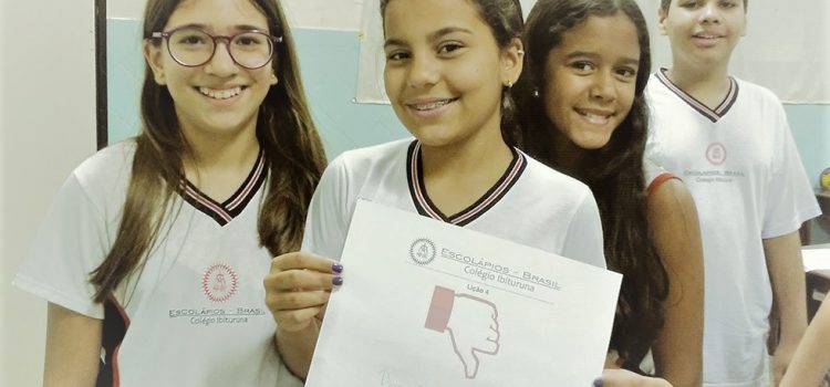 OLEM – Devolvendo o Caráter com as turmas do 7º ano OLEM – Devolvendo o Caráter com as turmas do 7º ano