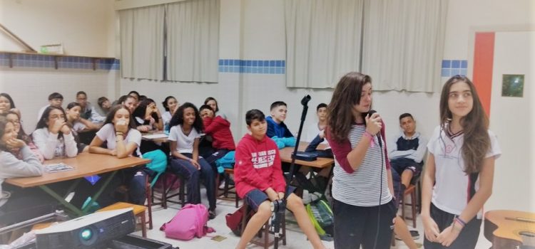 OLEM – 8º ano aprende a importância de “Saber Ouvir” OLEM – 8º ano aprende a importância de “Saber Ouvir”