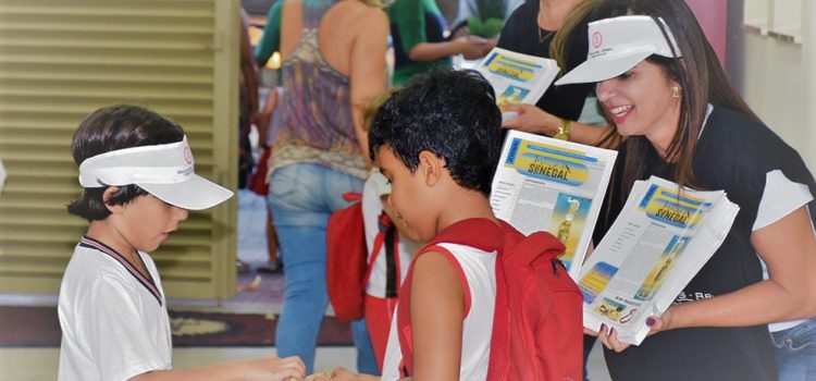 1º ano inicia vendas do jornal “O Tesouro de Senegal” 1º ano inicia vendas do jornal “O Tesouro de Senegal”