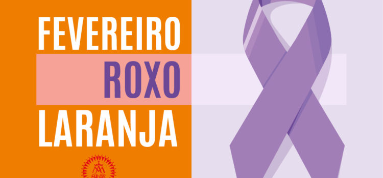 Roxo e Laranja são as cores de Fevereiro Roxo e Laranja são as cores de Fevereiro