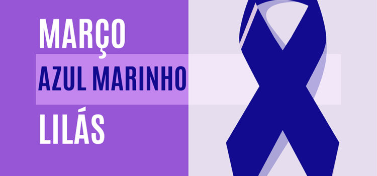 Azul Marinho e Lilás são as cores de Março