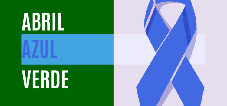 Azul e Verde são as cores de Abril