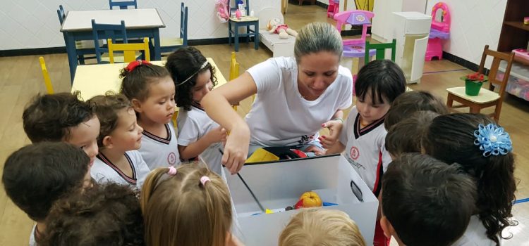 Atividades lúdicas desenvolvem habilidades e aprendizados no Maternal 2B Atividades lúdicas desenvolvem habilidades e aprendizados no Maternal 2B