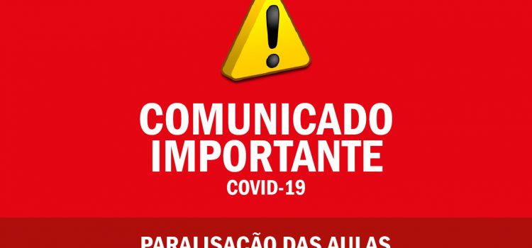 INFORME PARALISAÇÃO DAS AULAS INFORME PARALISAÇÃO DAS AULAS