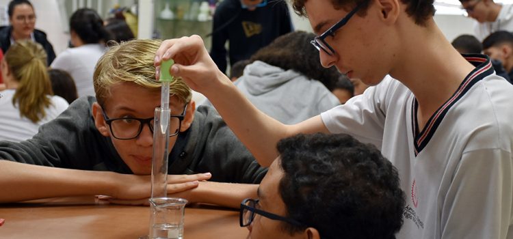 Química no Maker: 1ª série aprende na prática sobre Densidade Química no Maker: 1ª série aprende na prática sobre Densidade